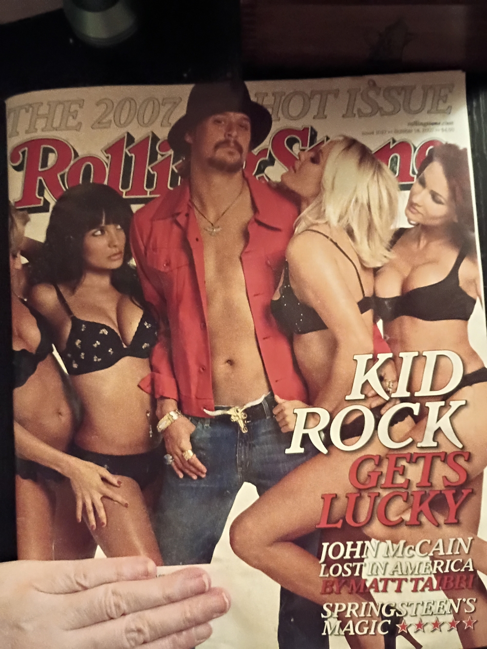 Rolling Stone Kid Rock 2007 Issue